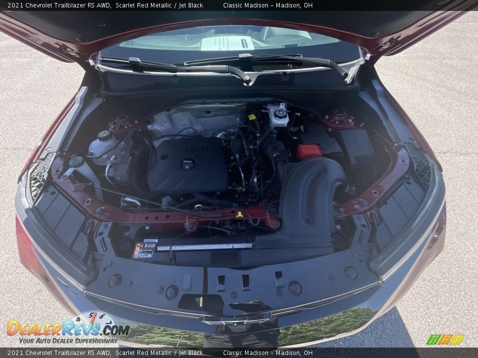 2021 Chevrolet Trailblazer RS AWD Scarlet Red Metallic / Jet Black Photo #19
