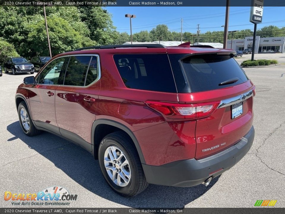 2020 Chevrolet Traverse LT AWD Cajun Red Tintcoat / Jet Black Photo #2