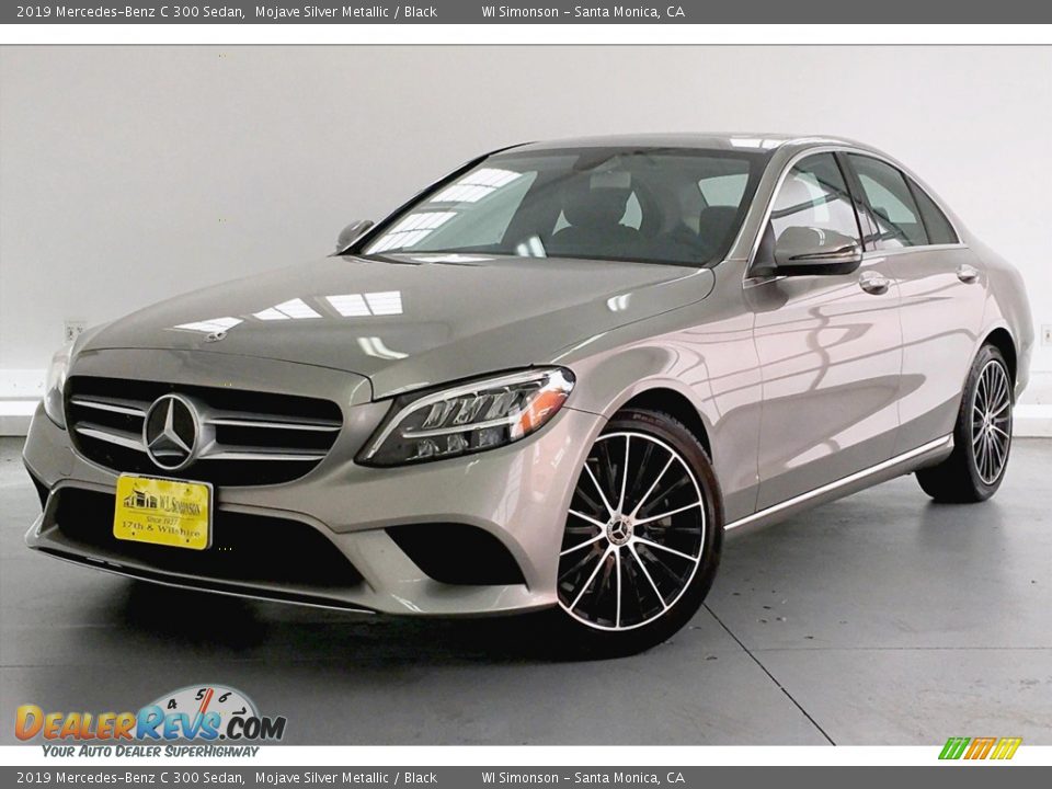 2019 Mercedes-Benz C 300 Sedan Mojave Silver Metallic / Black Photo #12