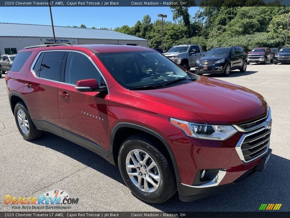 2020 Chevrolet Traverse LT AWD Cajun Red Tintcoat / Jet Black Photo #4