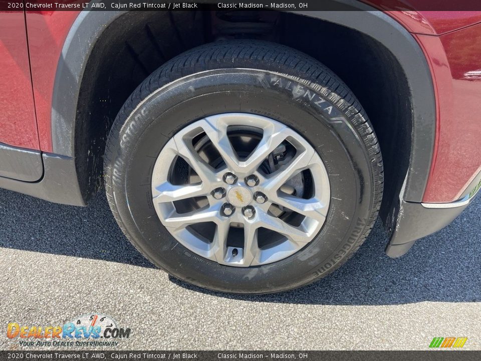 2020 Chevrolet Traverse LT AWD Cajun Red Tintcoat / Jet Black Photo #5