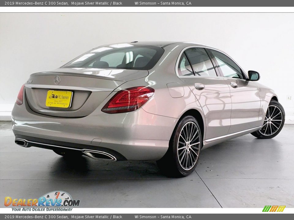 2019 Mercedes-Benz C 300 Sedan Mojave Silver Metallic / Black Photo #16