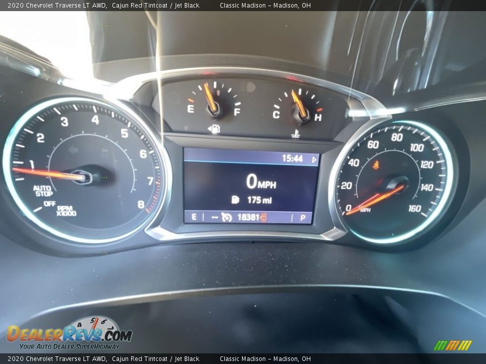 2020 Chevrolet Traverse LT AWD Cajun Red Tintcoat / Jet Black Photo #10