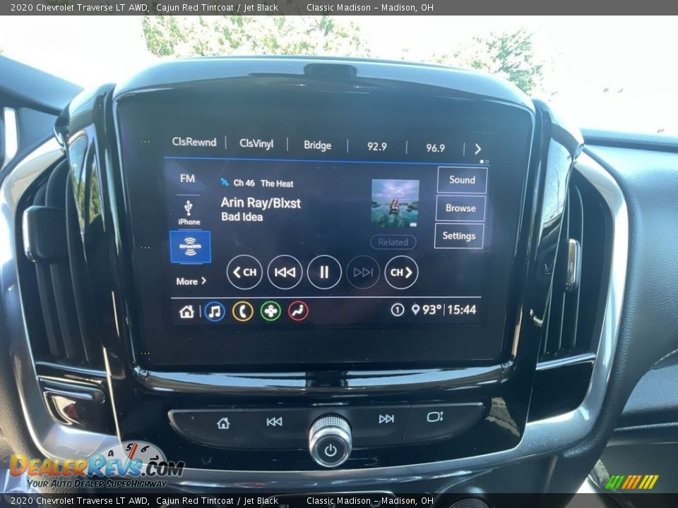2020 Chevrolet Traverse LT AWD Cajun Red Tintcoat / Jet Black Photo #11