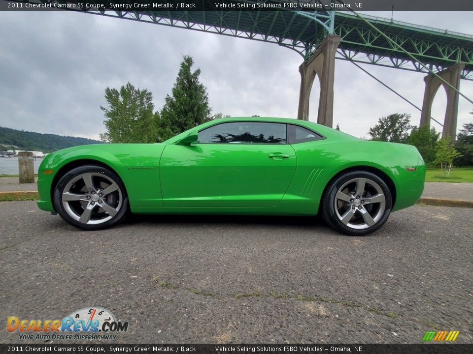 Synergy Green Metallic 2011 Chevrolet Camaro SS Coupe Photo #1