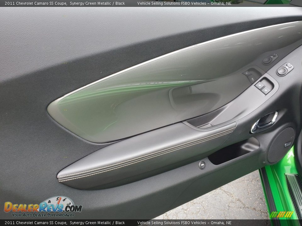 2011 Chevrolet Camaro SS Coupe Synergy Green Metallic / Black Photo #2