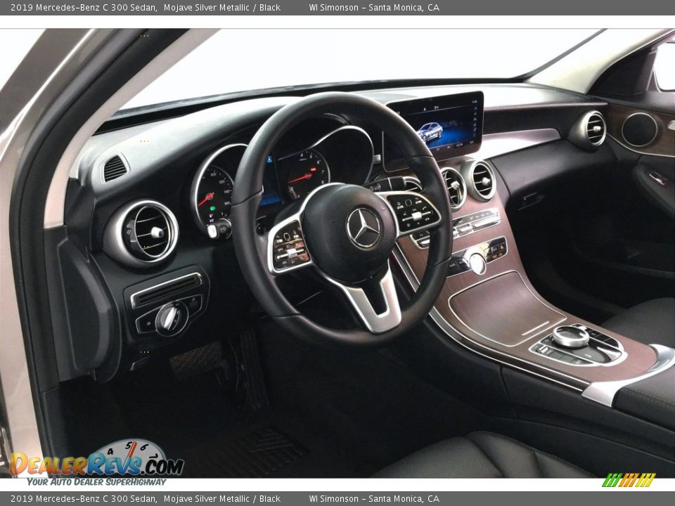 2019 Mercedes-Benz C 300 Sedan Mojave Silver Metallic / Black Photo #22