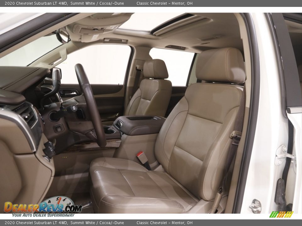 Cocoa/­Dune Interior - 2020 Chevrolet Suburban LT 4WD Photo #5