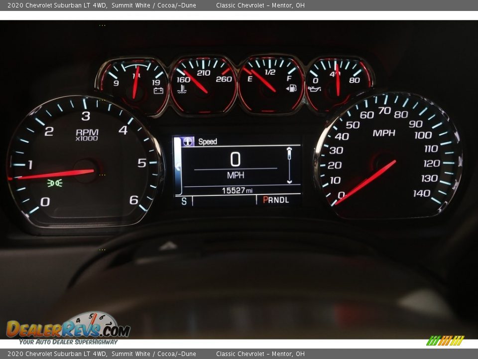 2020 Chevrolet Suburban LT 4WD Gauges Photo #9