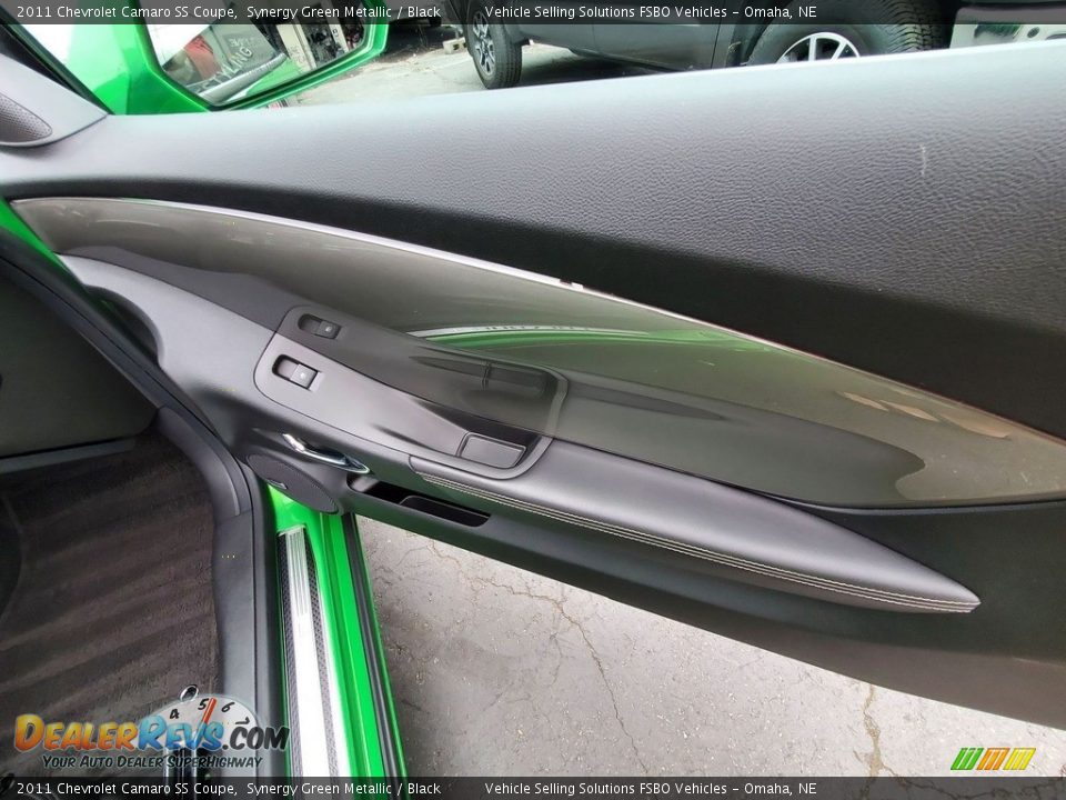 2011 Chevrolet Camaro SS Coupe Synergy Green Metallic / Black Photo #10