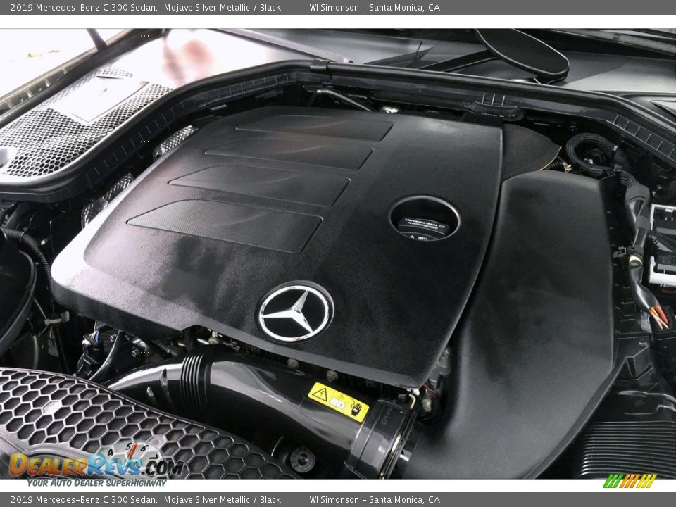 2019 Mercedes-Benz C 300 Sedan Mojave Silver Metallic / Black Photo #31