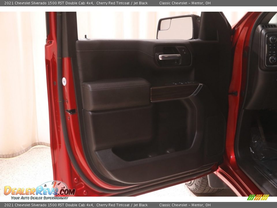 2021 Chevrolet Silverado 1500 RST Double Cab 4x4 Cherry Red Tintcoat / Jet Black Photo #4