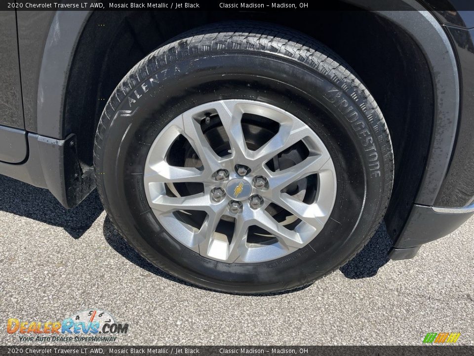 2020 Chevrolet Traverse LT AWD Mosaic Black Metallic / Jet Black Photo #5