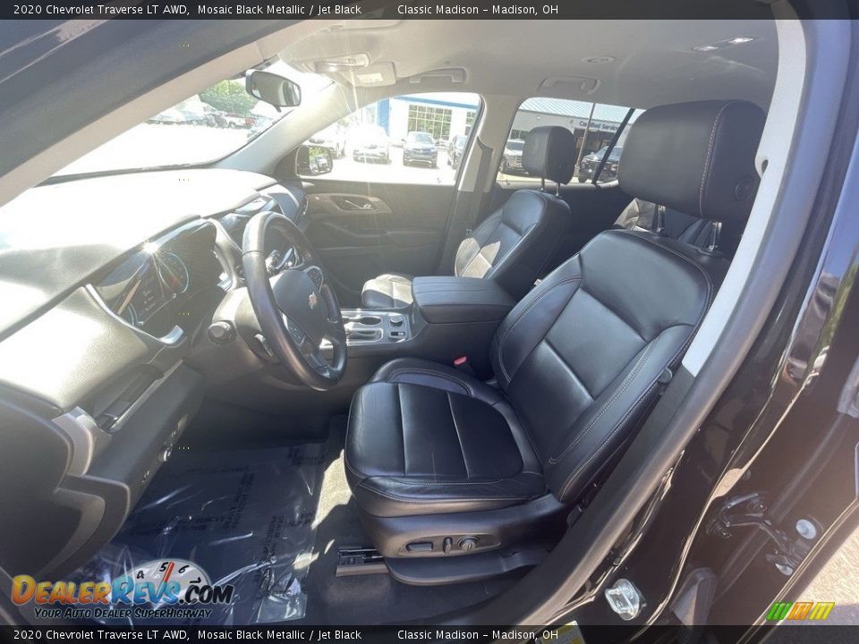 2020 Chevrolet Traverse LT AWD Mosaic Black Metallic / Jet Black Photo #6