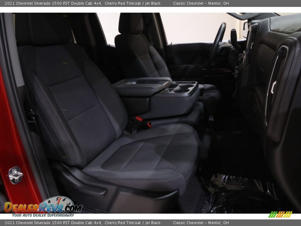 2021 Chevrolet Silverado 1500 RST Double Cab 4x4 Cherry Red Tintcoat / Jet Black Photo #16