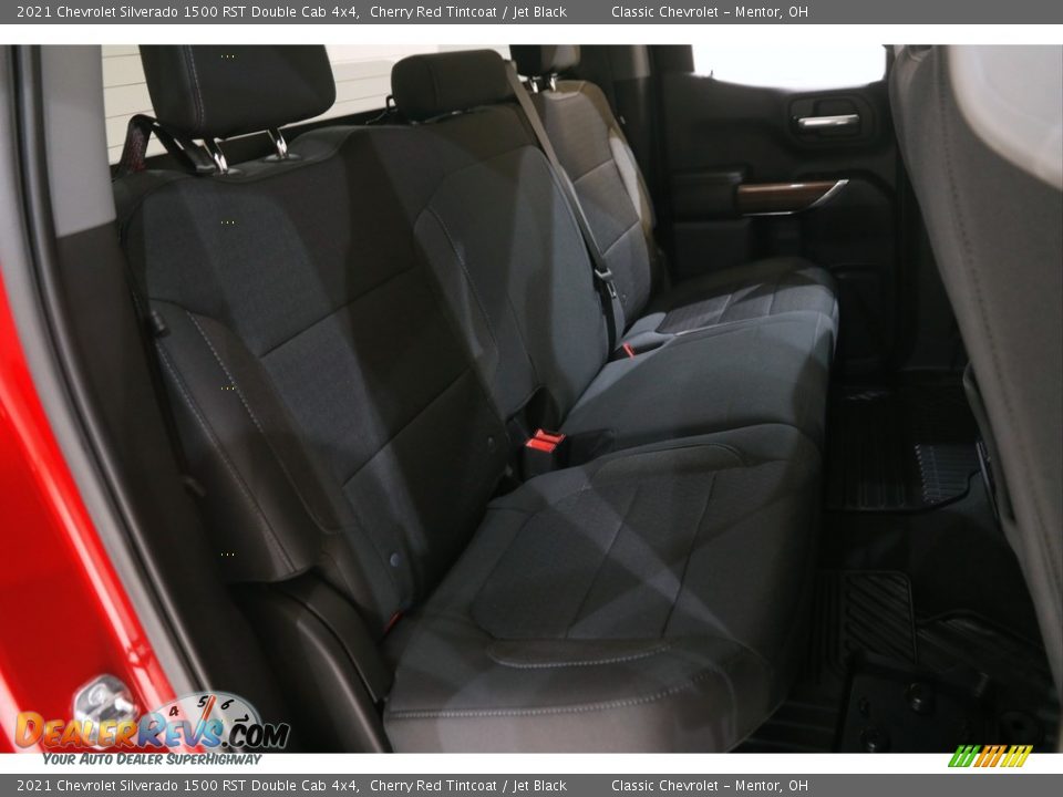 2021 Chevrolet Silverado 1500 RST Double Cab 4x4 Cherry Red Tintcoat / Jet Black Photo #17