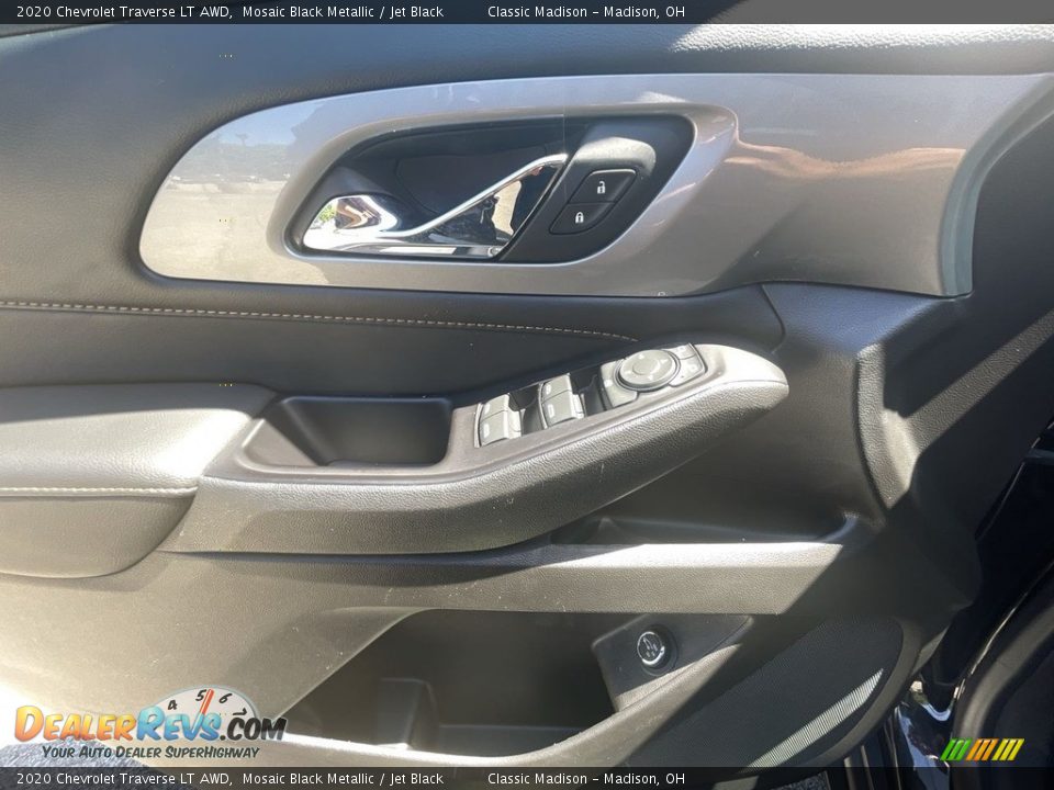 2020 Chevrolet Traverse LT AWD Mosaic Black Metallic / Jet Black Photo #8