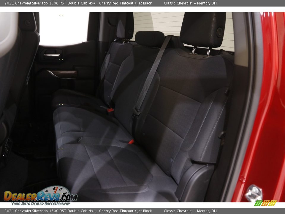 2021 Chevrolet Silverado 1500 RST Double Cab 4x4 Cherry Red Tintcoat / Jet Black Photo #18