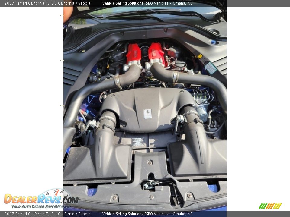 2017 Ferrari California T 3.9 Liter DFI Turbocharged DOHC 32-Valve VVT V8 Engine Photo #12