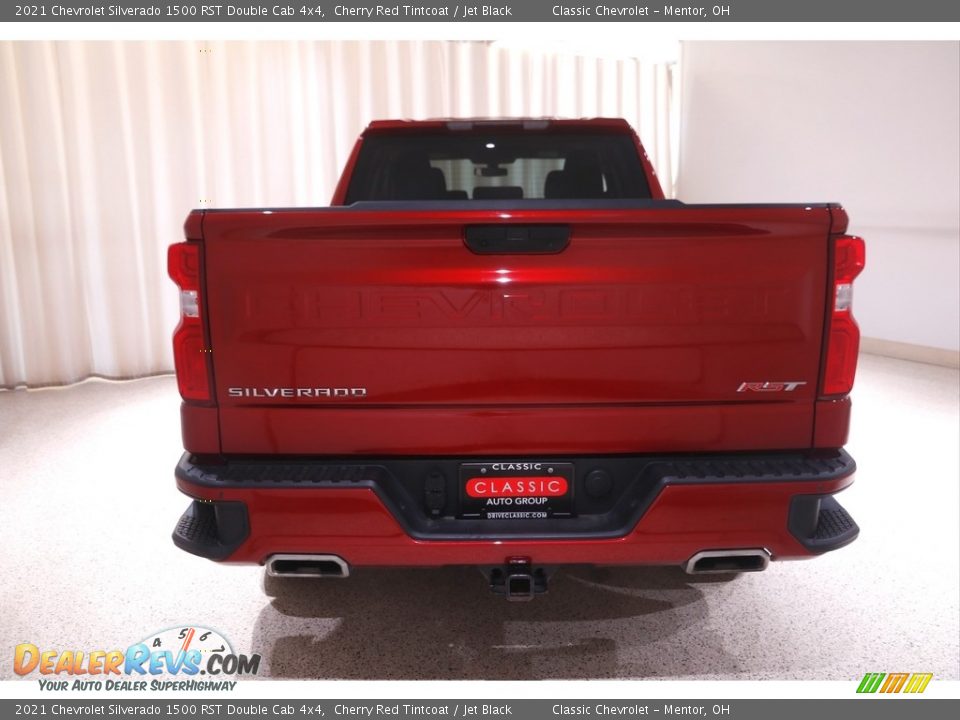 2021 Chevrolet Silverado 1500 RST Double Cab 4x4 Cherry Red Tintcoat / Jet Black Photo #19