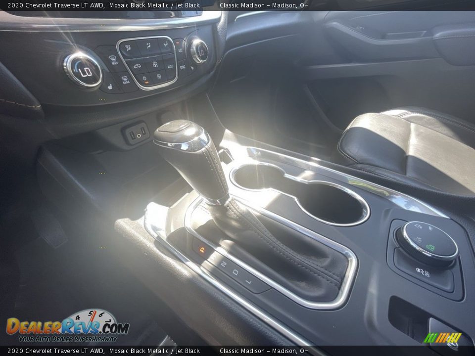 2020 Chevrolet Traverse LT AWD Mosaic Black Metallic / Jet Black Photo #14