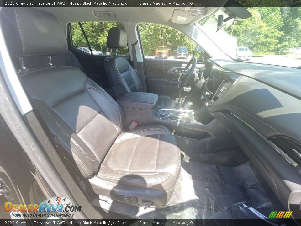 2020 Chevrolet Traverse LT AWD Mosaic Black Metallic / Jet Black Photo #19