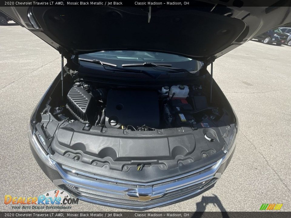 2020 Chevrolet Traverse LT AWD Mosaic Black Metallic / Jet Black Photo #20