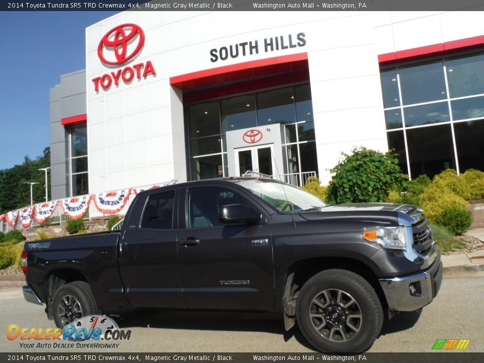 2014 Toyota Tundra SR5 TRD Crewmax 4x4 Magnetic Gray Metallic / Black Photo #2