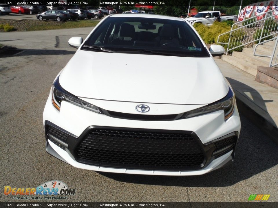 2020 Toyota Corolla SE Super White / Light Gray Photo #11