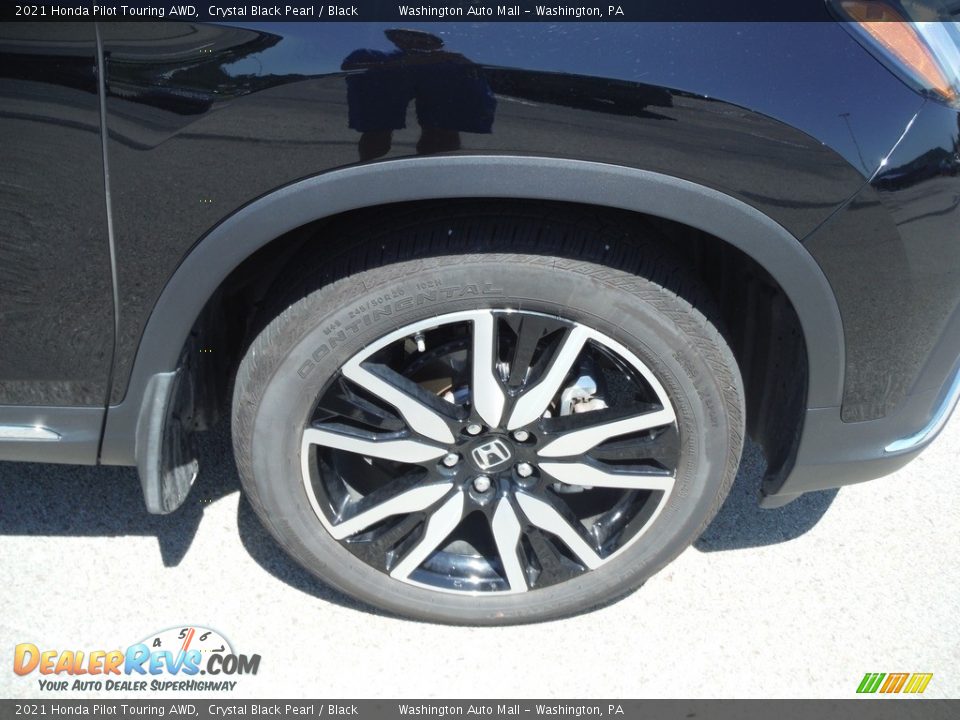 2021 Honda Pilot Touring AWD Crystal Black Pearl / Black Photo #4