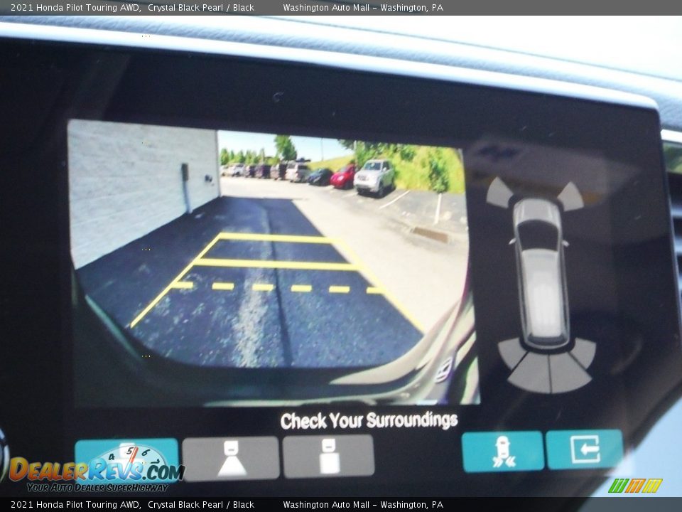 2021 Honda Pilot Touring AWD Crystal Black Pearl / Black Photo #27