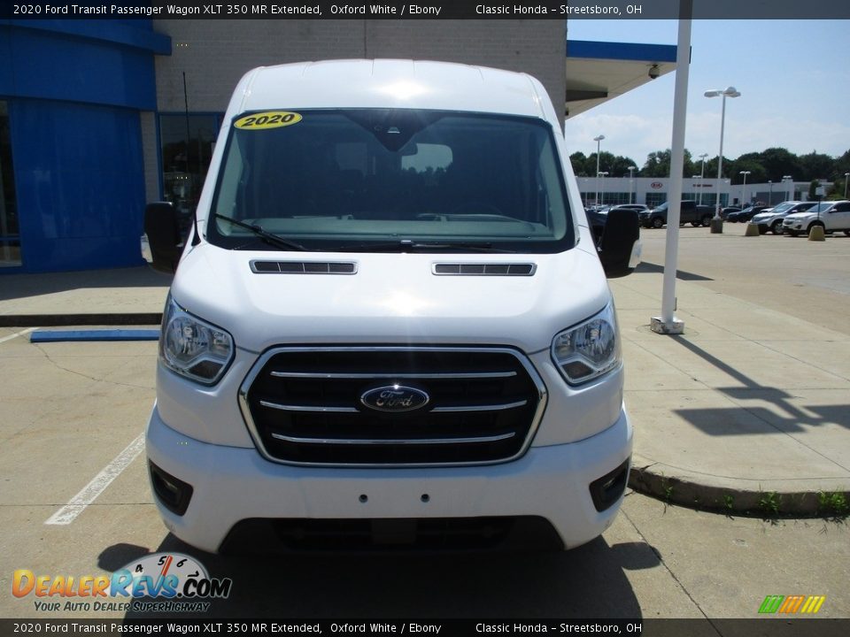 2020 Ford Transit Passenger Wagon XLT 350 MR Extended Oxford White / Ebony Photo #2