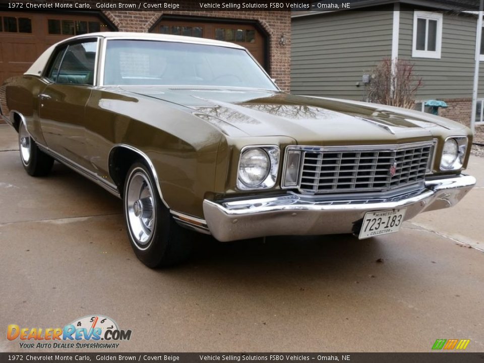 Front 3/4 View of 1972 Chevrolet Monte Carlo  Photo #2