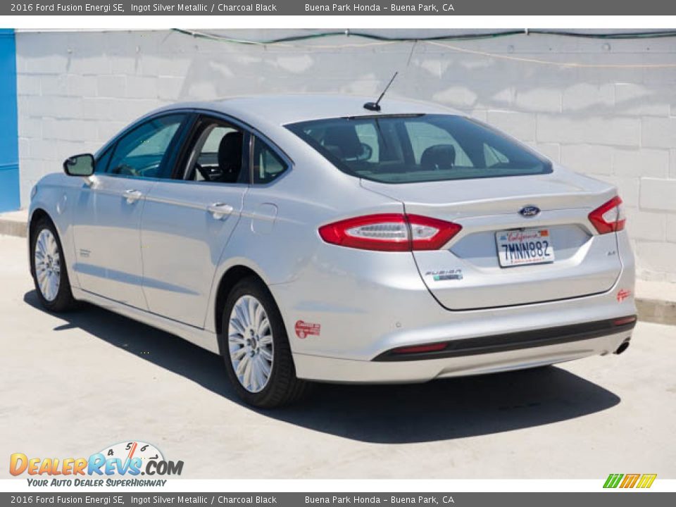 2016 Ford Fusion Energi SE Ingot Silver Metallic / Charcoal Black Photo #2