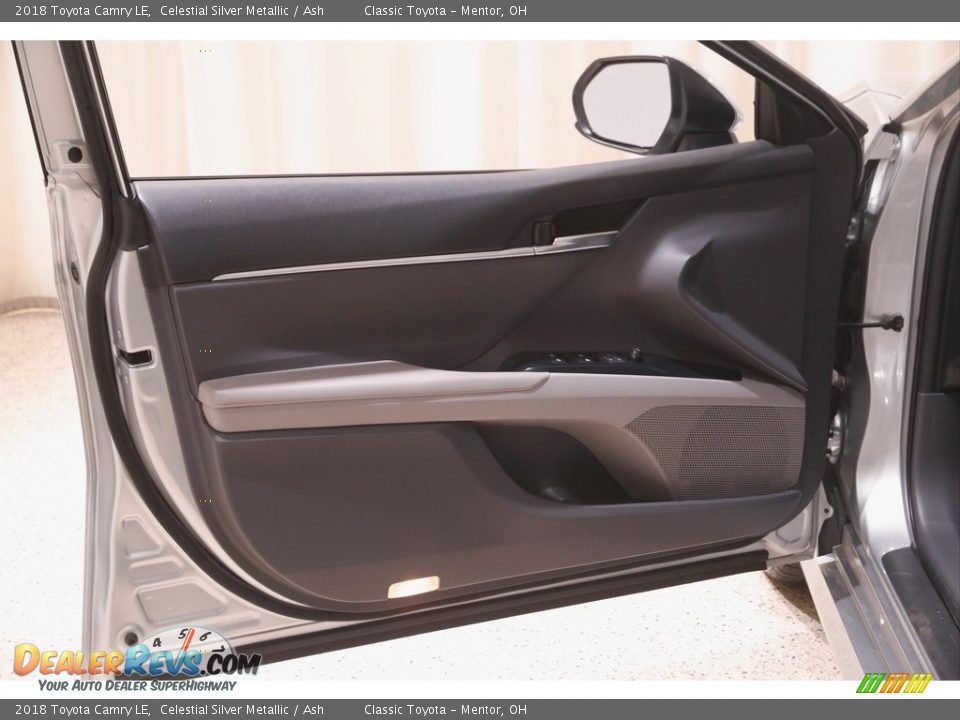 2018 Toyota Camry LE Celestial Silver Metallic / Ash Photo #4