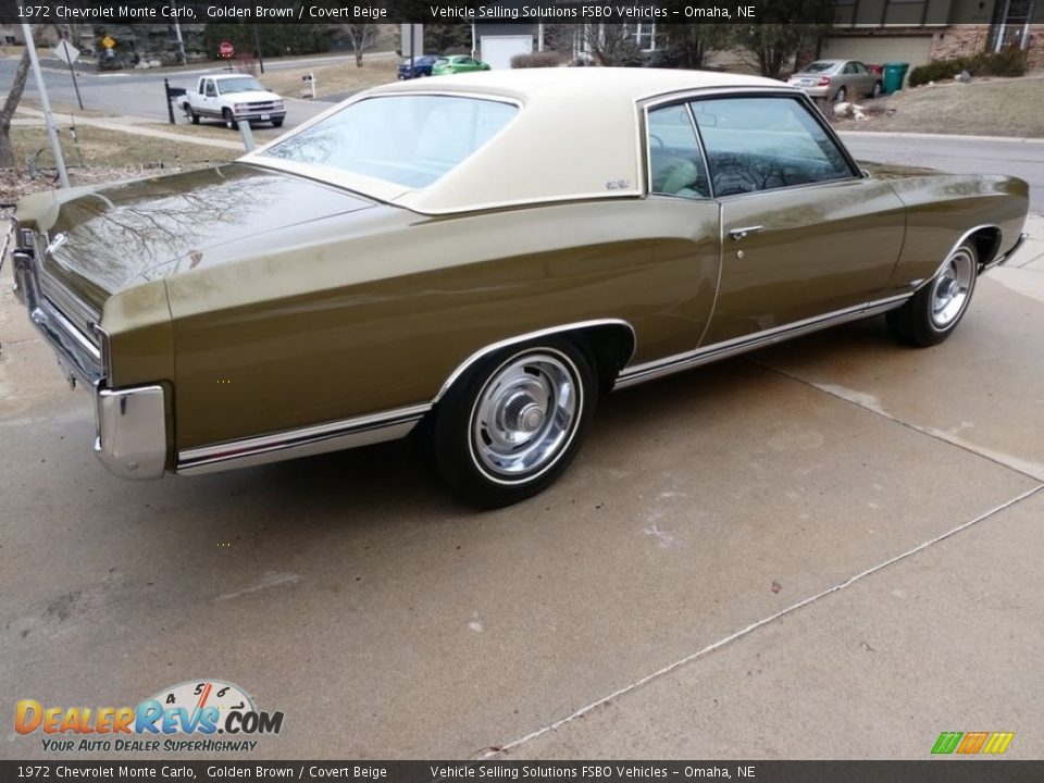 Golden Brown 1972 Chevrolet Monte Carlo  Photo #8