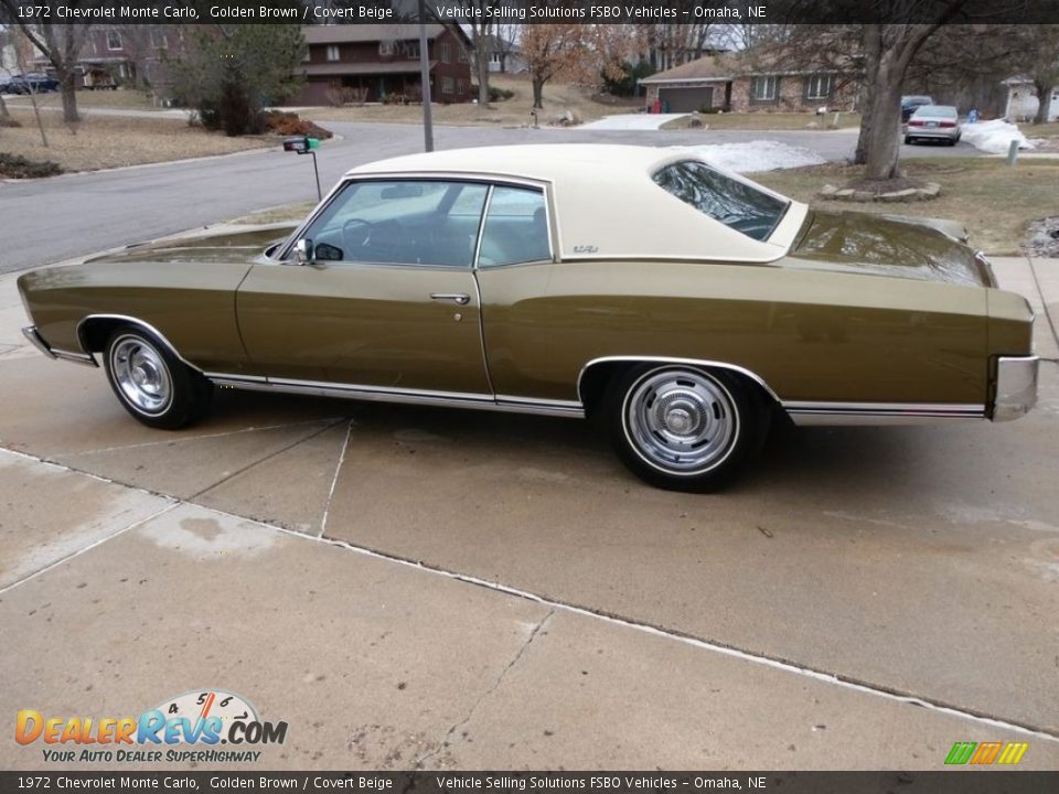 Golden Brown 1972 Chevrolet Monte Carlo  Photo #9