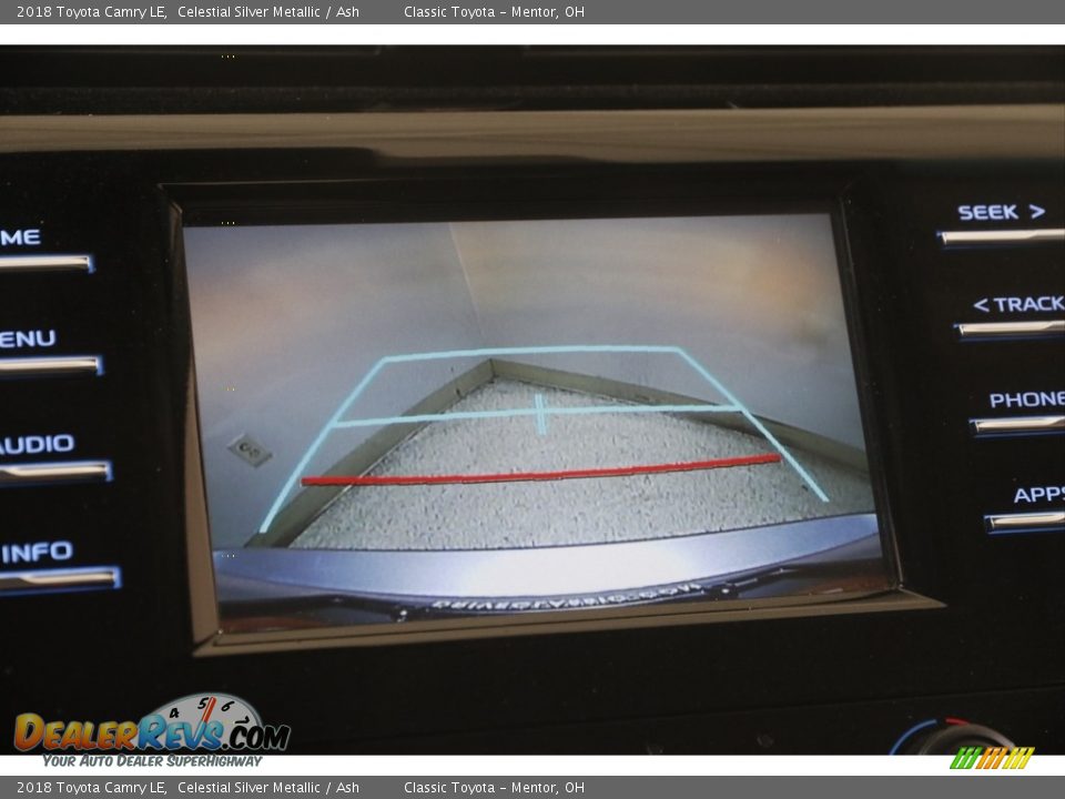 2018 Toyota Camry LE Celestial Silver Metallic / Ash Photo #11