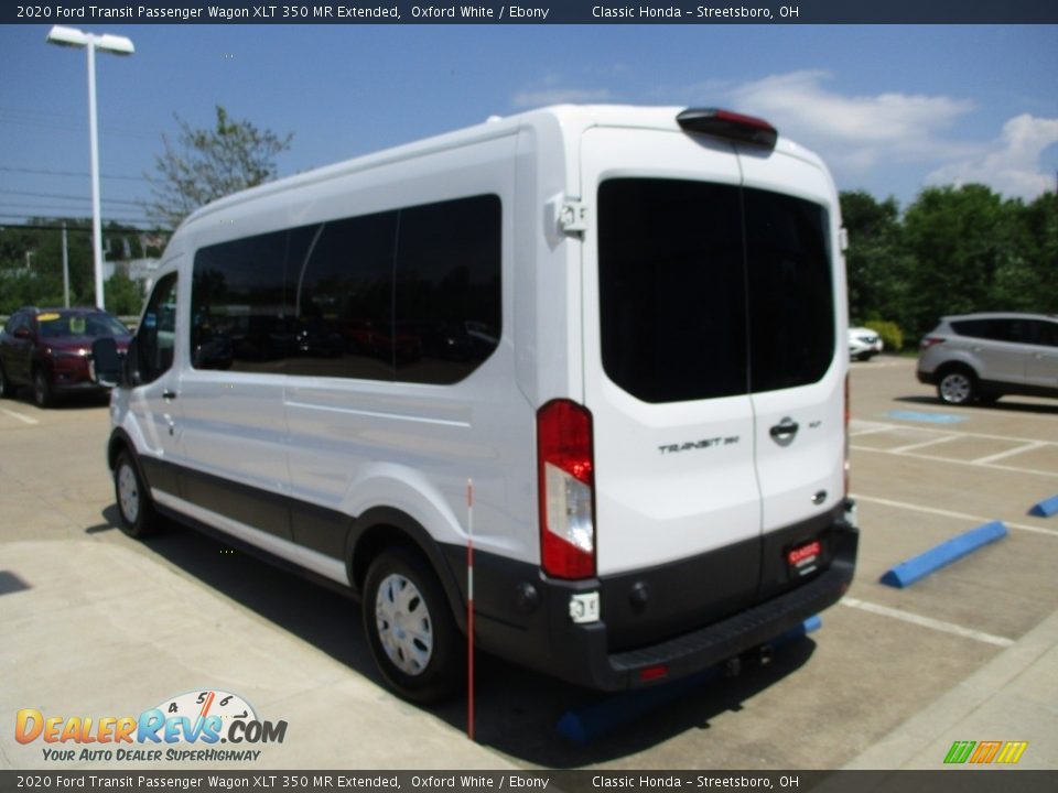 2020 Ford Transit Passenger Wagon XLT 350 MR Extended Oxford White / Ebony Photo #11