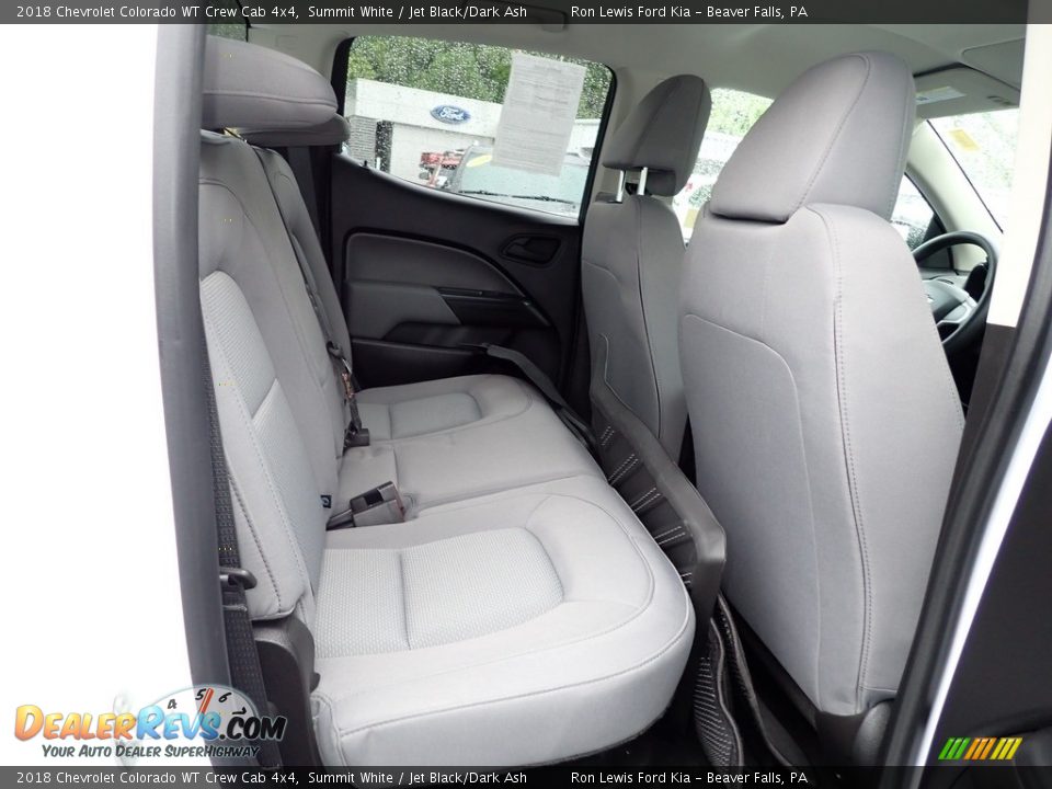 2018 Chevrolet Colorado WT Crew Cab 4x4 Summit White / Jet Black/Dark Ash Photo #10