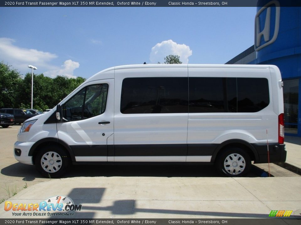 2020 Ford Transit Passenger Wagon XLT 350 MR Extended Oxford White / Ebony Photo #12