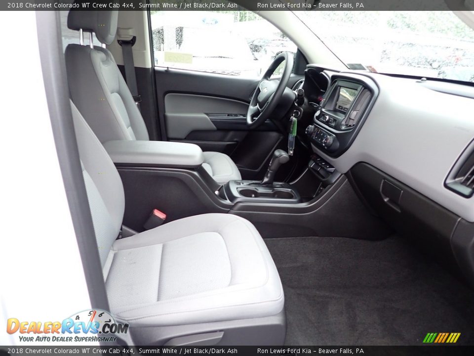 2018 Chevrolet Colorado WT Crew Cab 4x4 Summit White / Jet Black/Dark Ash Photo #11