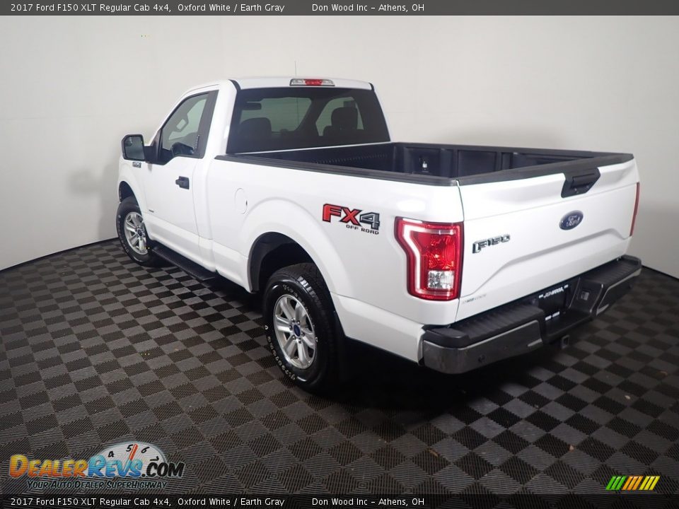 2017 Ford F150 XLT Regular Cab 4x4 Oxford White / Earth Gray Photo #12