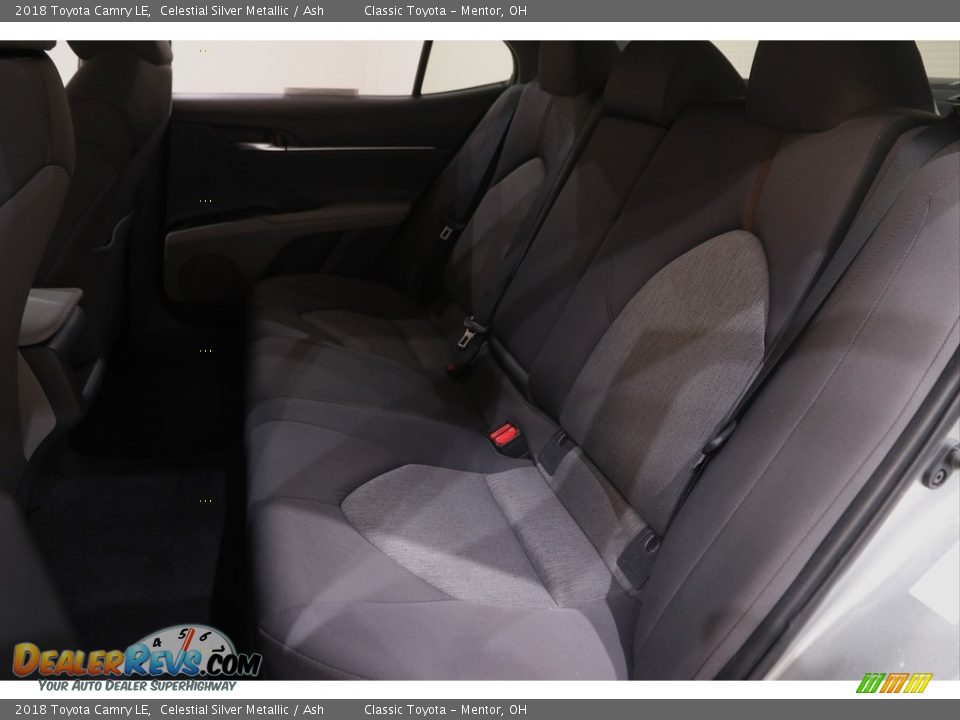 2018 Toyota Camry LE Celestial Silver Metallic / Ash Photo #15
