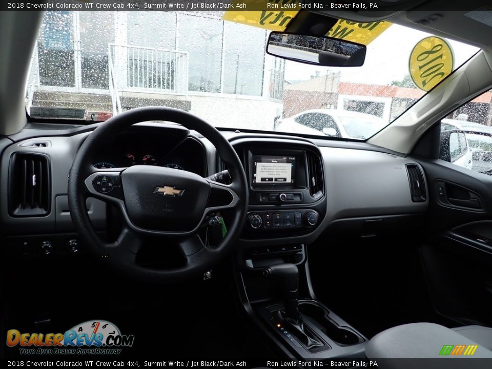 2018 Chevrolet Colorado WT Crew Cab 4x4 Summit White / Jet Black/Dark Ash Photo #14