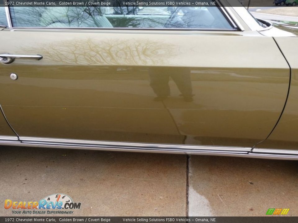 1972 Chevrolet Monte Carlo Golden Brown / Covert Beige Photo #14