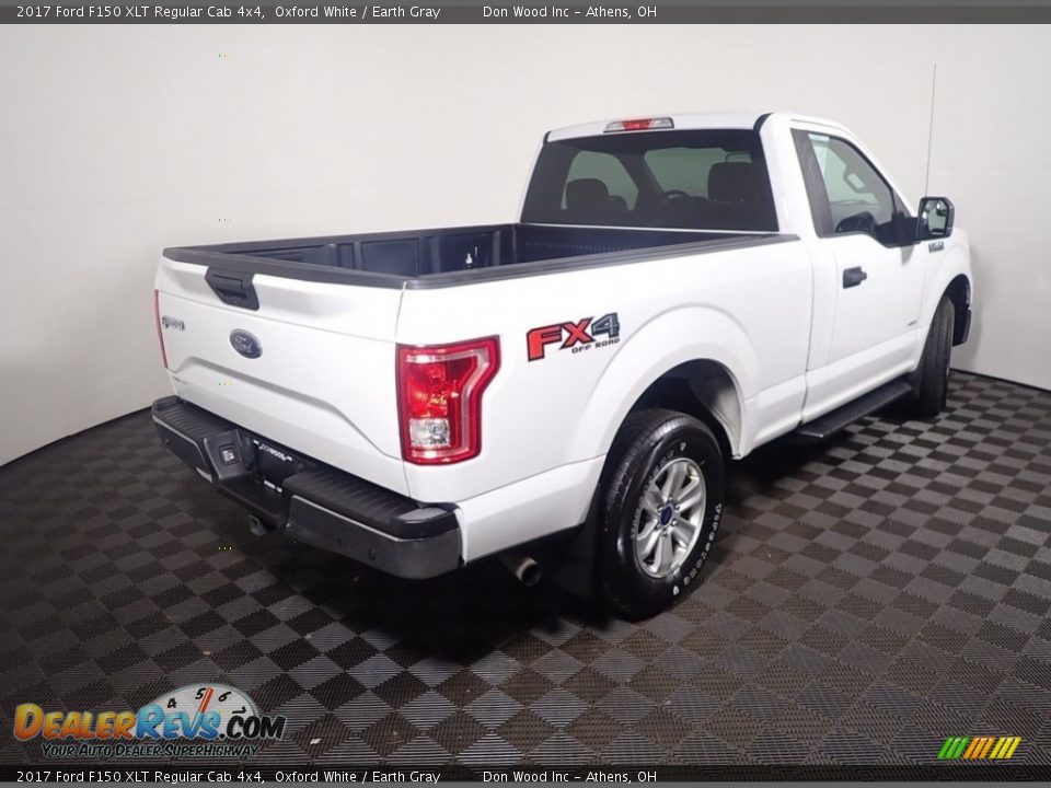 2017 Ford F150 XLT Regular Cab 4x4 Oxford White / Earth Gray Photo #17