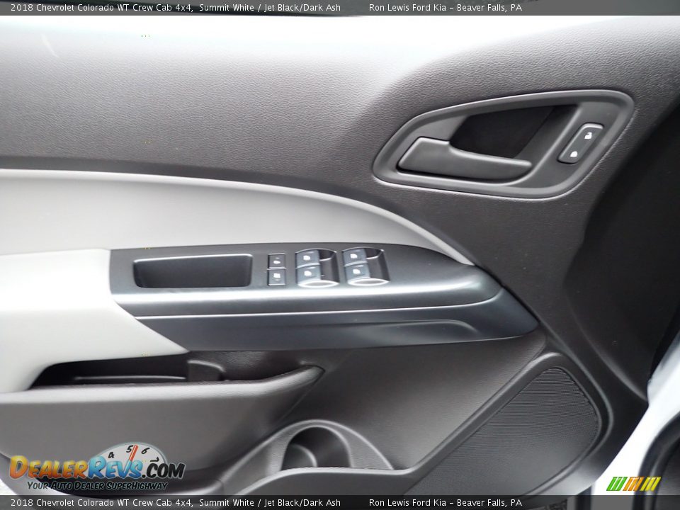 2018 Chevrolet Colorado WT Crew Cab 4x4 Summit White / Jet Black/Dark Ash Photo #16