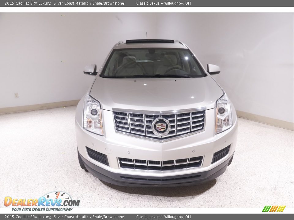 2015 Cadillac SRX Luxury Silver Coast Metallic / Shale/Brownstone Photo #2