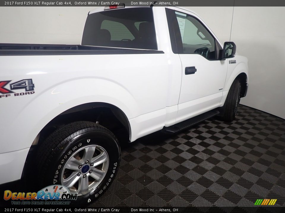 2017 Ford F150 XLT Regular Cab 4x4 Oxford White / Earth Gray Photo #19